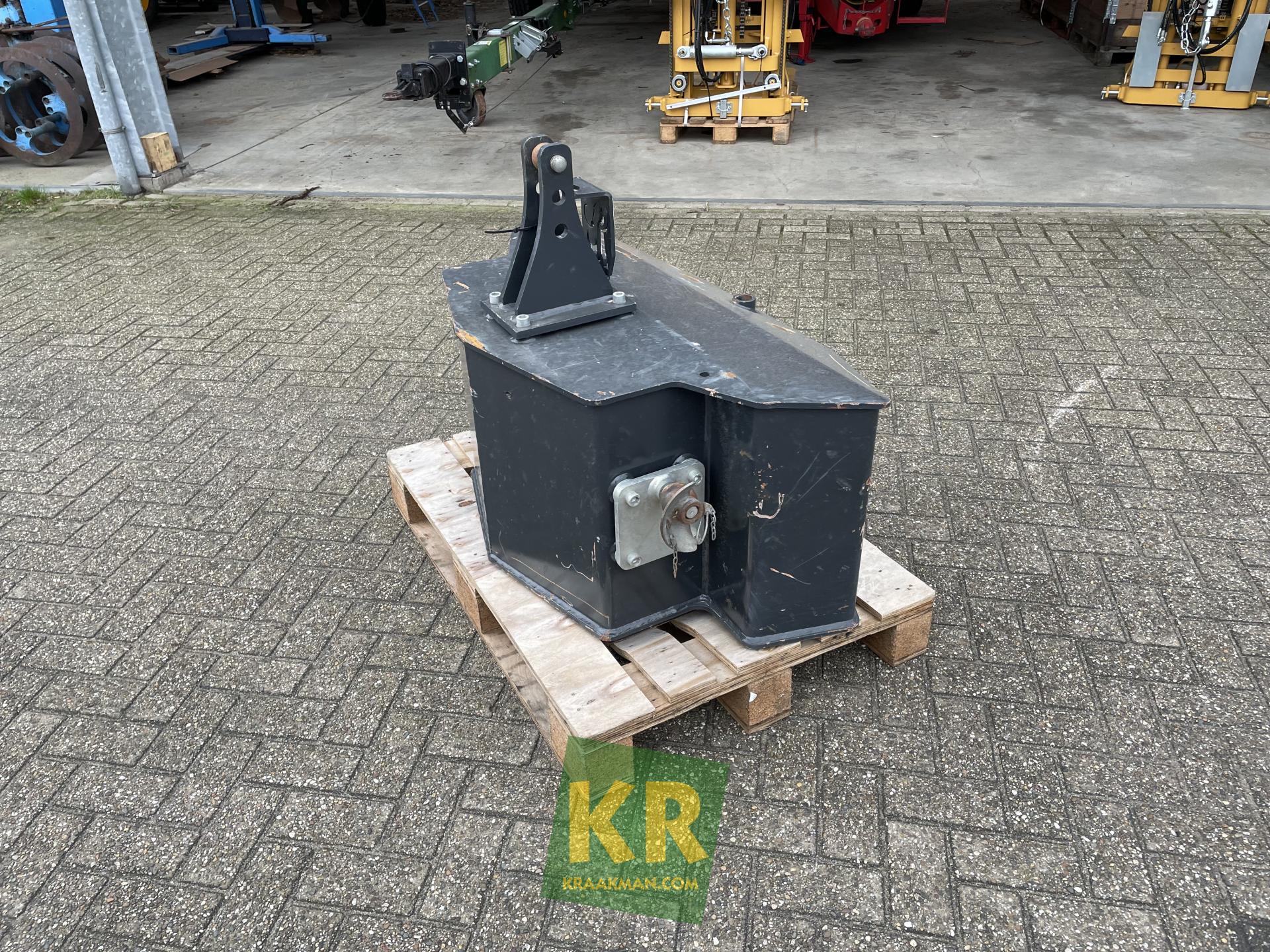 Onbekend Gewicht / Wielgewichten 1000 KG frontgewicht staal-beton (HA) #27117 - Kraakman