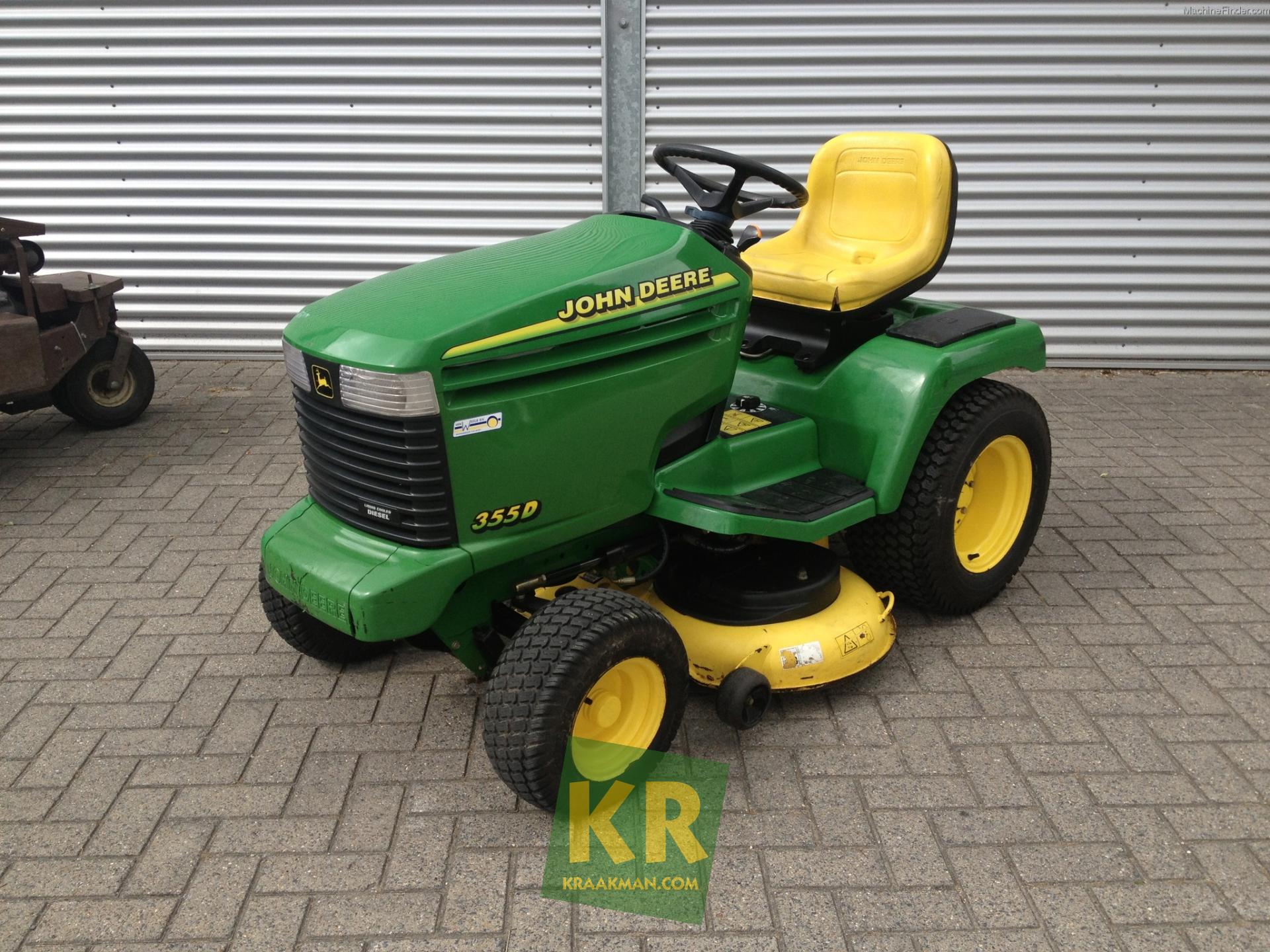 Bedoel sla persoon John Deere Zitmaaier / tuintrekker 355D diesel #469 - Kraakman